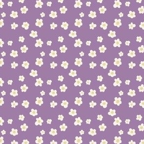 Daisies in purple 1.6x1.6in