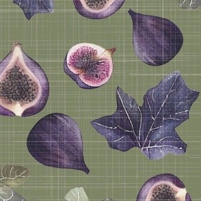 Sensual Dreamy Figs - rich green