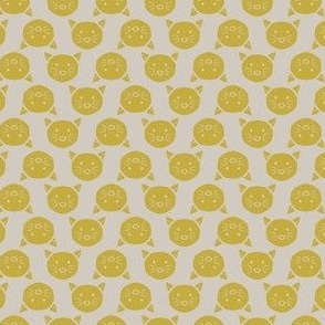 Yellow Cats on Cream