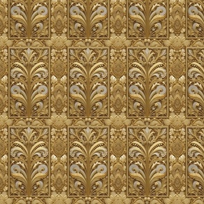 Gold Morris inspired design,Arts and Craft,botanical, pattern,Victorian pattern design Morris wallpaper,Handcrafted pattern design,Pre-Raphaelite design,Floral pattern design,Morris  design,Art Nouveau design, Traditional pattern design,Morris and Co. wal