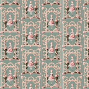 French toile de jouy,French chic,Rococo,Decoupage,Pale pink,Pale green,Preppy,Vintage,Shabby chic,Victorian,French country,Marie Antoinette,Edwardian,Baroque,Antique,Wallpaper,Fabrique,French fabric,French interior designFrench home decor,French toile de 