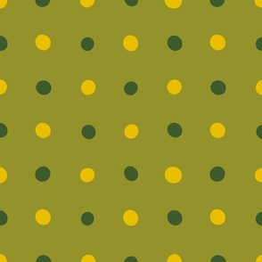 Dancing Dots - Green - Large Scale