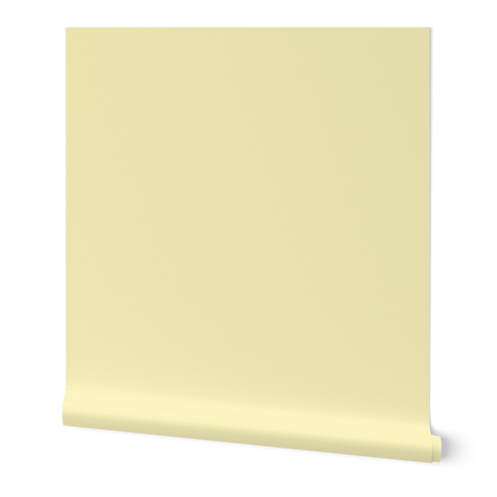 Pale Butter Yellow Solid