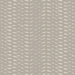 Micro Abstract Geo_Bone Beige, Cloudy Silver_Geometric Stripe