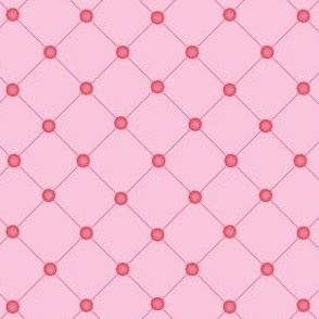 Dots diamond outlines pink