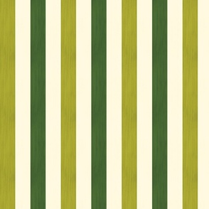 Cabana Stripe - Lime - Medium Scale