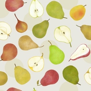 Pear party on beige