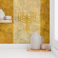 Gold white menorah---tint