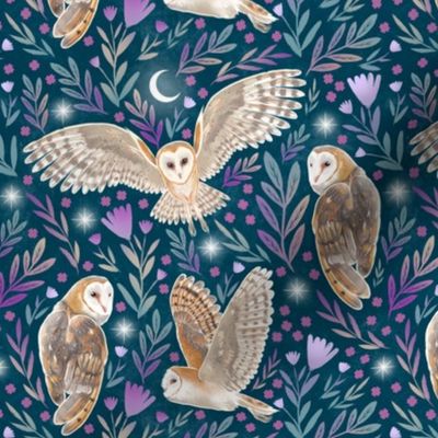 Night Flight — Barn Owls