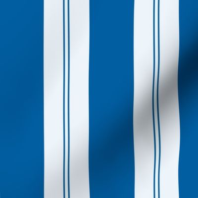 Blue and white stripes - coordinate - small size