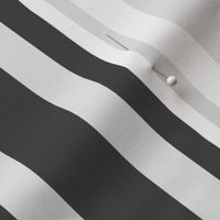 Simple Stripe Pattern In Neutral Greys II Smaller Scale