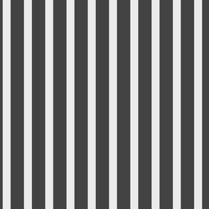 Simple Stripe Pattern In Neutral Greys II Smaller Scale