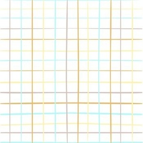 small// jagged checkers pastel colors white background