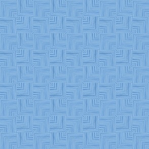 Blue Marl Crossweave tile / small