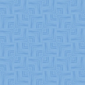 Blue Marl Crossweave tile / medium