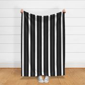 Black And White Stripe Pattern VI Vertical