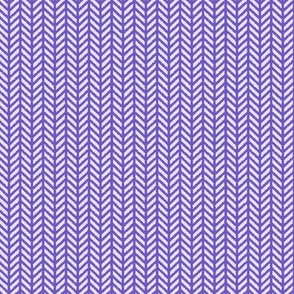 Fishbone Chevron Stripe (Purple)