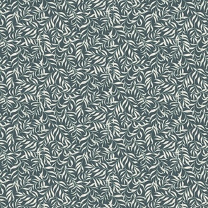 Willow Leaves scatter in lead slate grey by Pippa Shaw