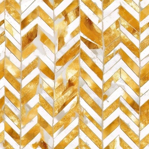 Chevron Charm - Gold Wallpaper - New for 2023