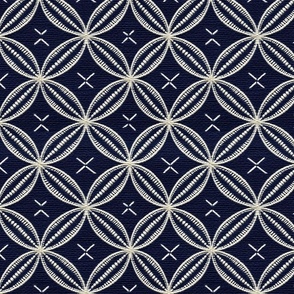 Faux Embroidery Sashiko Pattern