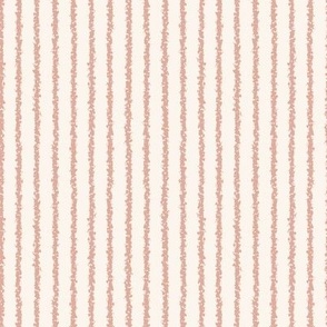 pinstripe dusty pink stripes on off-white ivory cream