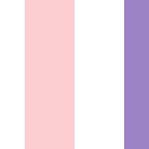 summer stripes - cabana stripes - purple/red/pink - LAD23