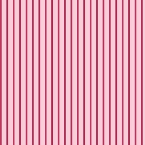 Narrow Pink Chili Stripe