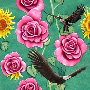 Flower Eagles