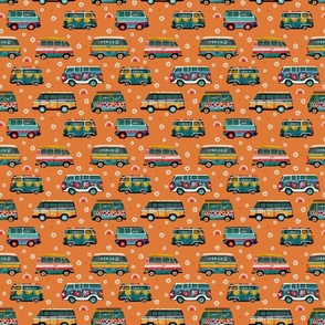 Hippie at Heart - Vans orange S