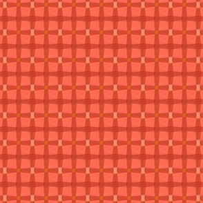 Warp & Weft - Coral - Small Scale