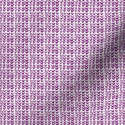 Hand Knit - 07 Aubergine