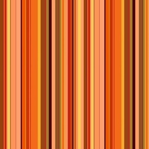 Bold Orange Stripes (yellows, browns)