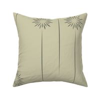 Flower Trios _ Limed Ash_ Thistle Green _ Floral