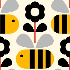 2808 A Extra large - Scandinavian bees