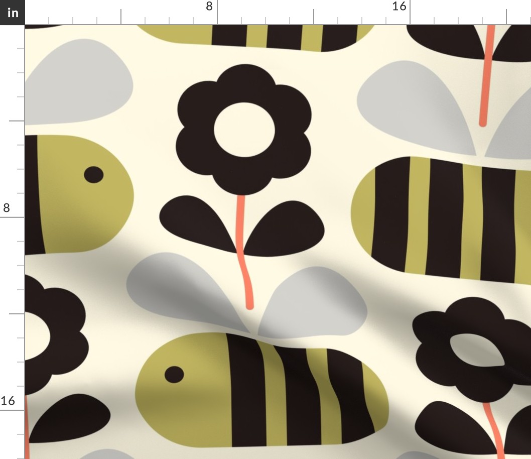 2808 C Extra large - Scandinavian bees