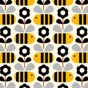 2808 A Small - Scandinavian bees