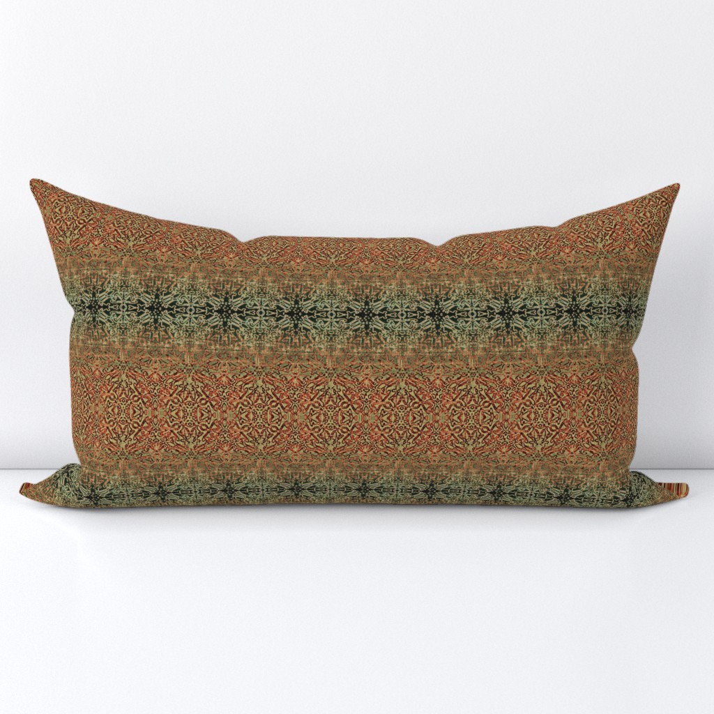 Tapestry Christmas - Antique Red and Green