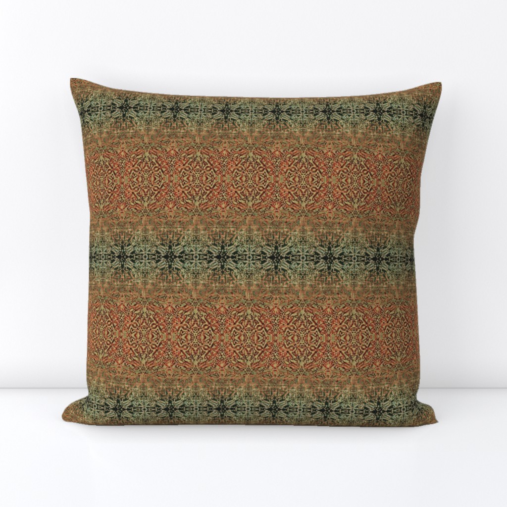 Tapestry Christmas - Antique Red and Green