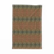 Tapestry Christmas - Antique Red and Green