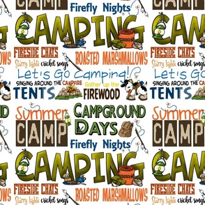 Words for Happy Campers