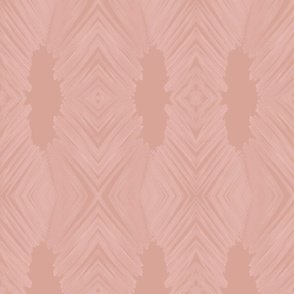 Sago Palm Weave Seashell Pink II - Large Scale