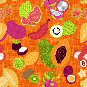 Tropical Tutti-Frutti - Small Orange