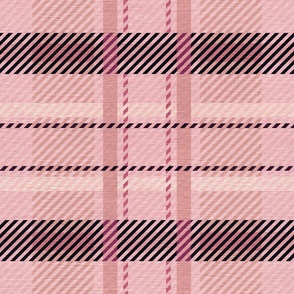 Plaid Sweet Pink