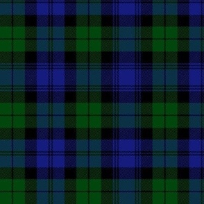 Black Watch tartan,  c.1739 government version, 6" modern colors