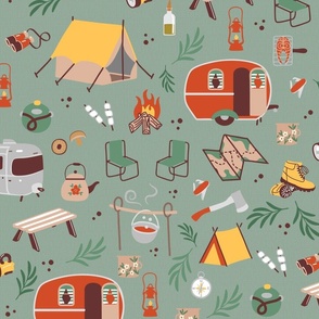 A Camping We Will Go