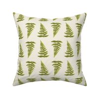 Bi-directional two toned spruce leaf olive and sage coordinate