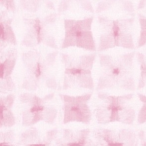 Shibori pink cotton candy soft squares