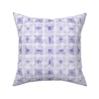 Shibori lilac purple soft squares