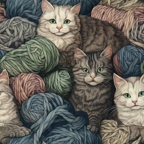 Yarn Kitties 
