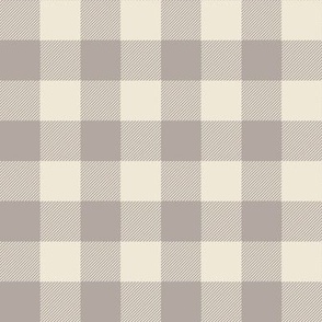 Gingham Check | Antique Silver Gray | Farmhouse and Cottage